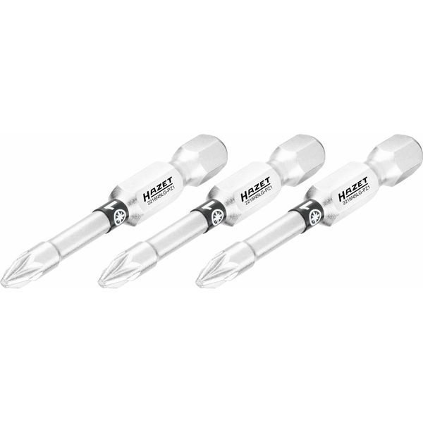 Bit 2216NSLG-PZ1/3 ∙ 1/4 Di Pollice (6,3 Mm) Esagono Pieno ∙ Profilo Pozidriv Pz ∙ 3 Pezzi ∙ Sw PZ1-image