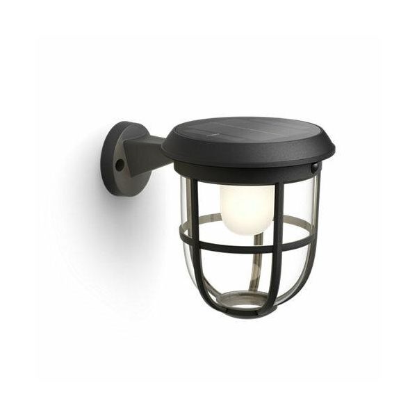 Applique Solare A Led Philips 8720169267176 Radii IP44 250 Lm 3000 K Con Sensore Di Movimento-image