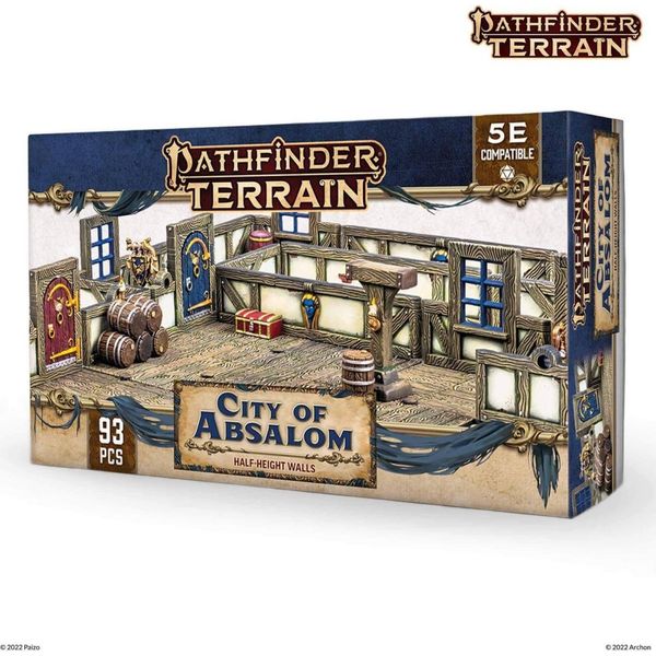 Dungeons & Lasers Pathfinder Terrain: City Of Absalom-image