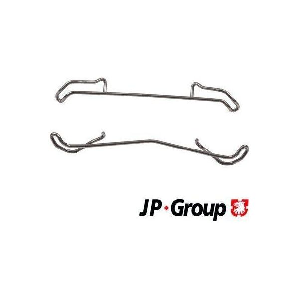 Jp Group 3364003110 Kit Accessori Pastiglie Freno A Disco Anteriore Per Ford Sierra (Gbg, GB4) Escort Iv Cabriolet (Alf) Sierra Hatchback (Gbc, Gbg) Escort Iv-image