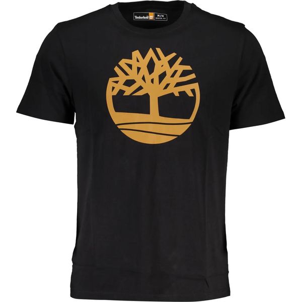 T-Shirt A Maniche Corte Vestibilità Regolare Scollo Rotondo Logo Cotone Organico : Taglia - S Taglia: S-image