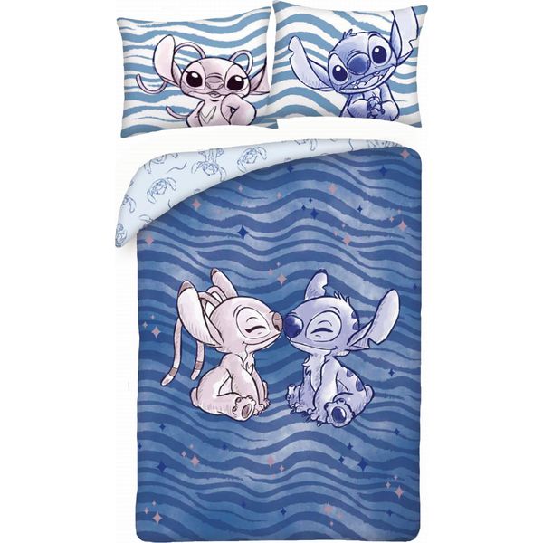 Zestaw Pocieli Lilo I Stitch - Fale Ze Stitchem I Angel 140X200 Cm-image