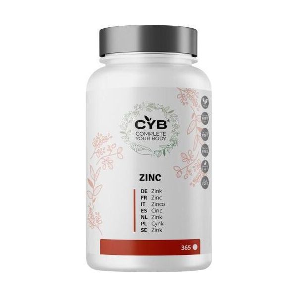 Cyb Zinco 25 Mg Compresse Vegane Ad Alto Dosaggio 365 St-image