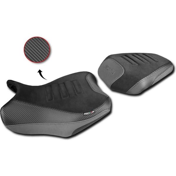 Sella Anteriore Isotta Ribassata 2Cm Nero Grigio-image