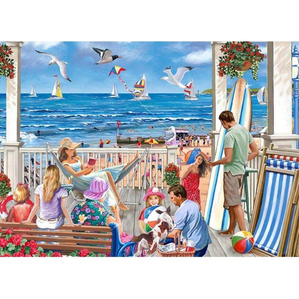 Puzzle Della Casa Del Puzzle - 1000 Teile - All On Deck Maritim-image