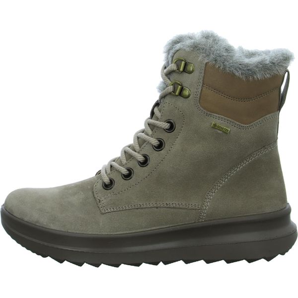 Legero Dreamer Scarpe Da Donna Stivali Stivali Stringati Beige Tempo Libero, Numero Di Scarpe: Eur 41 | Uk 7-image
