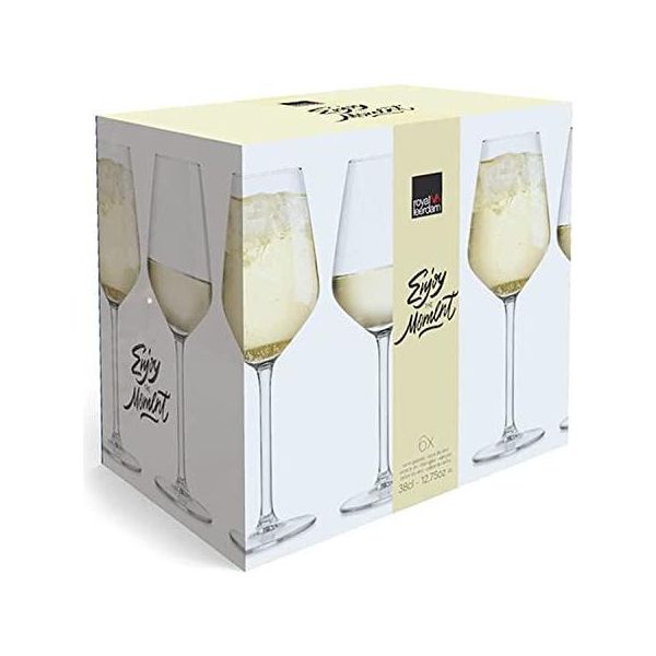 Royal Leerdam Set Di Bicchieri Da Vino 6 38 Cl-image