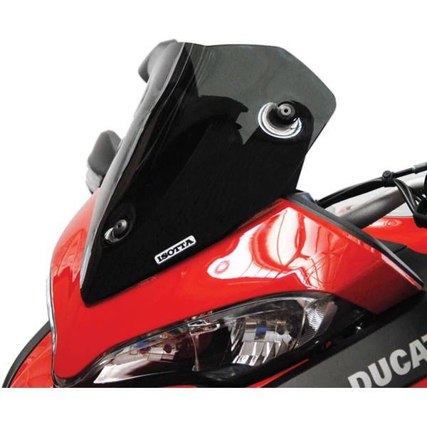 Cupolino Basso Isotta Nero Opaco 350X325X4Mm Per Ducati Senza Attacchi-image