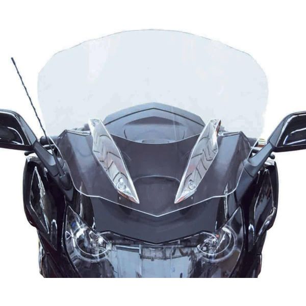 Cupolino Alto Isotta Trasparente 620X730Mm Per Bmw Senza Attacchi-image
