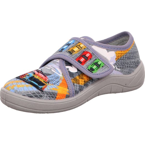 Fischer Scarpe Di Marca Tim Scarpe Per Bambini Bambino Walker Pantofola Grigio, Numero Di Scarpe: 26 Eu-image