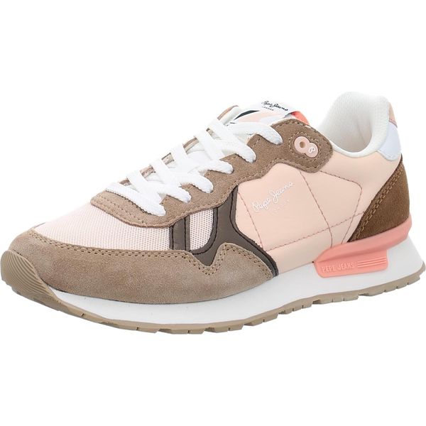 Pepe Jeans Brit Camp W - Camel Beige Pelle/Sintetico : 39 : Taglia Normale: 39 Larghezza: Normale-image
