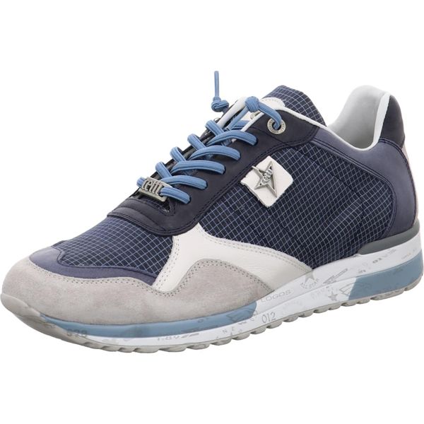 Cetti Scarpe Da Uomo Stringate Scarpe Sportive Stringate Blu Tempo Libero, Numero Di Scarpe: 45 Eu-image