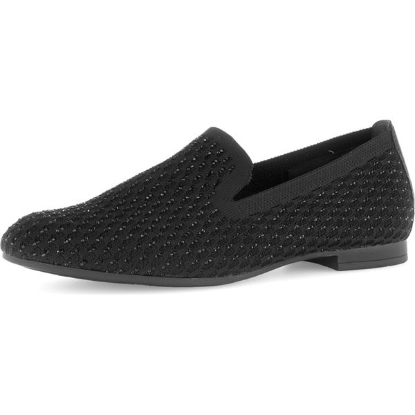 Gabor Moda Donna Scarpa Slip-On Nero-Glitter, Colore:Nero, Taglia UK:9-image