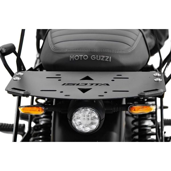 Portapacchi Posteriore Isotta In Ferro Per Moto Guzzi-image