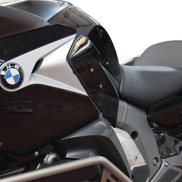 Deflettori Isotta Superiori Fumè Scuro Regolabili Per Bmw-image