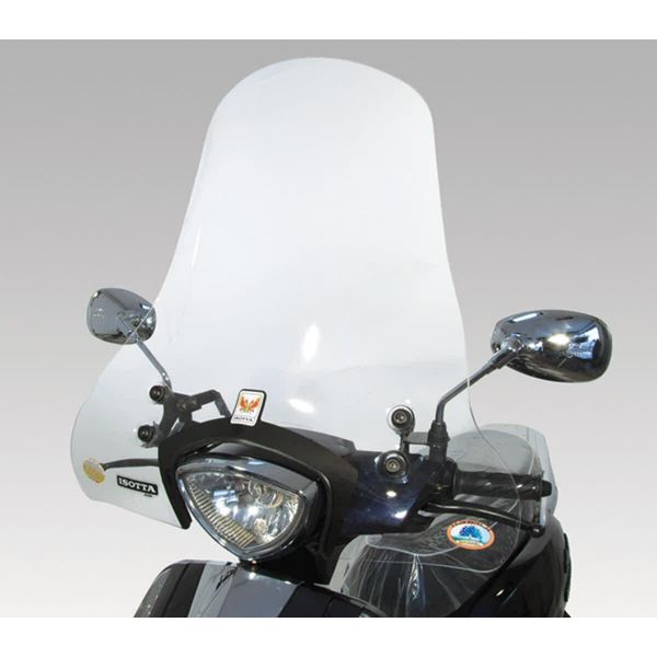 Parabrezza Medio Isotta 680X540Mm Attacchi Inclusi Per Keeway Agorà-image
