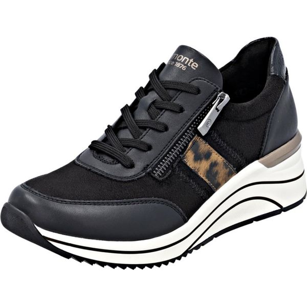 Scarpe Da Ginnastica Remonte - Nero / Marrone : 41 : Taglia Normale: 41 Larghezza: Normale-image