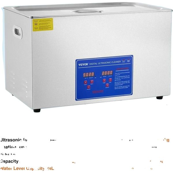 Pulitore A Ultrasuoni, Alta Potenza 240W-600W, Grande Capacità Fino A 30L, 30L JPS-100A-image