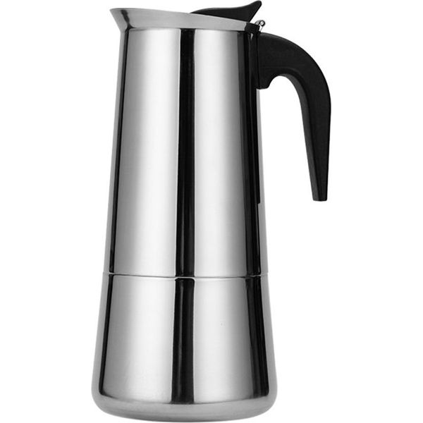 Caffettiera In Acciaio Inox, Caffettiera Elettrica Portatile Per Moka, Caffettiera A Filtro Per Espresso, Tazza Da Caffè Europea-image
