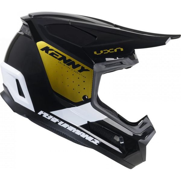 Casco Cross/Enduro Xxl Kenny Racing Performance Ert Nero/Bianco/Oro-image