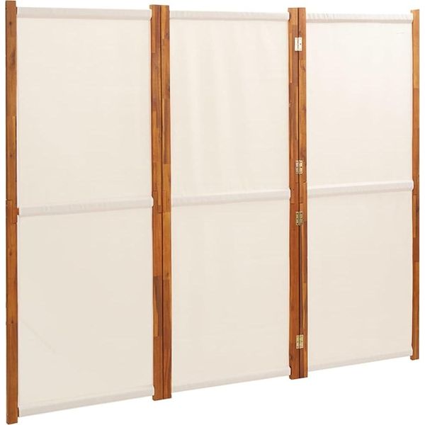 Syfax™ Divisorio A 3 Pannelli Bianco Crema 210X180 Cm-image