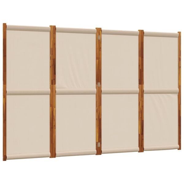 Syfax™ Divisorio A 4 Pannelli Tortora 280X180 Cm-image