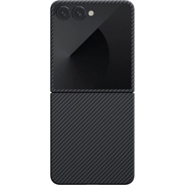 Pitaka Custodia Ultra-Sottile, Nero/Grigio - Samsung Galaxy Z Flip 7-image