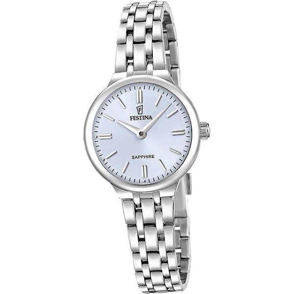 Festina Orologio Da Donna Mademoiselle Orologio Da Polso In Acciaio Inossidabile Argento D2UF20744/3-image