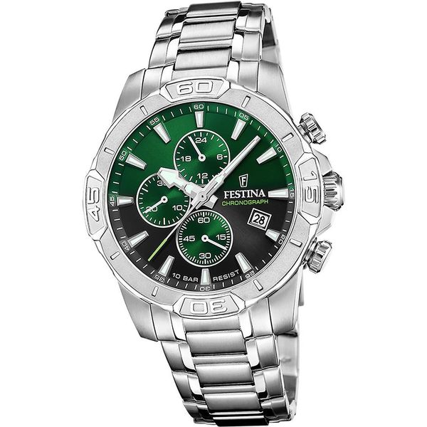 Festina Orologio Da Uomo Timeless Chronograph Acciaio Inossidabile Argento D2UF20704/5-image