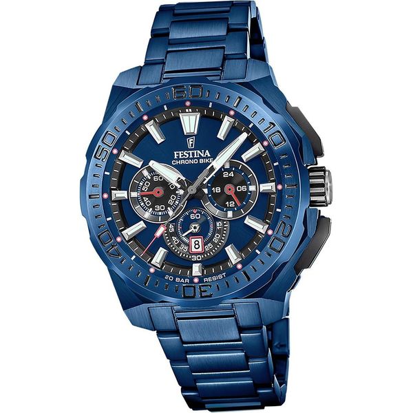 Festina Orologio Da Uomo Chrono Bike Acciaio Inossidabile Blu D2UF20729/1-image