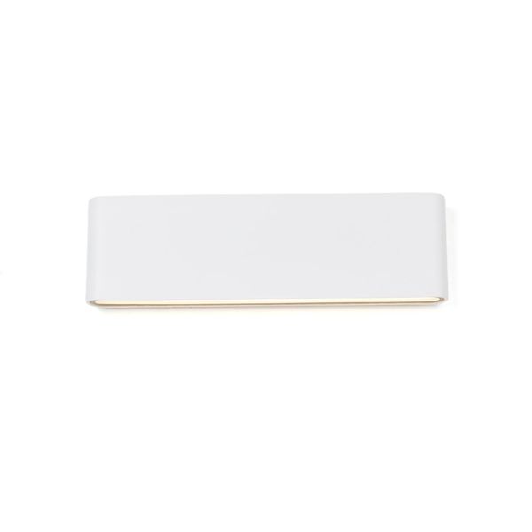 Safata 20W Applique Led Per Interni Ed Esterni, Rettangolare In Alluminio, Illuminazione Verso L'alto E Verso Il Basso, 300 Mm, IP54-image