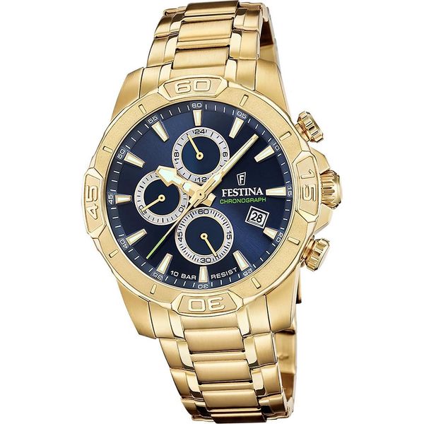 Festina Orologio Da Uomo Timeless Chronograph Acciaio Inossidabile Oro D2UF20705/5-image