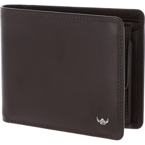 Golden Head Pelle Portafoglio Polo Rfid Protect Scheintasche 1453 Dunkelbraun Marrone Scuro-image
