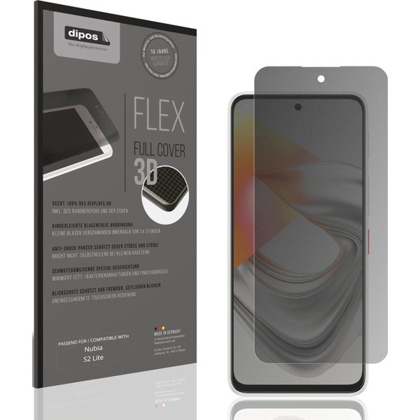 Pellicola Protettiva Privacy Per Nubia S2 Lite Protezione Antiurto Anti-Shock-image