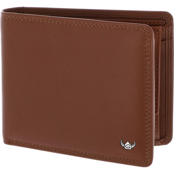 Golden Head Pelle Portafoglio Polo Rfid Protect Scheintasche 1427 Cognac Marrone-image