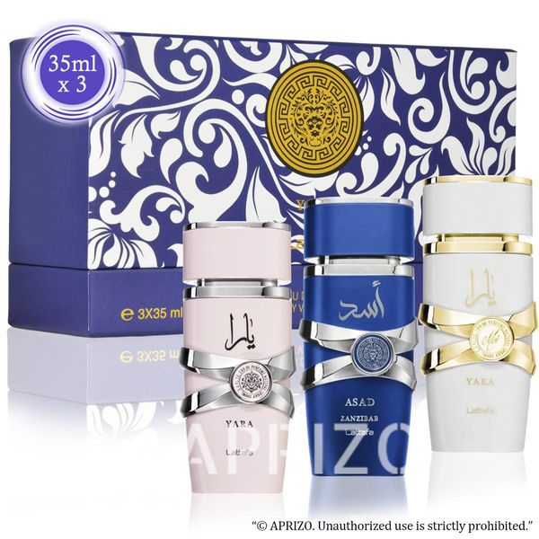 Asad 35Ml, Yara Rose 35Ml, Yara Moi 35Ml Eau De Parfum Misto-image