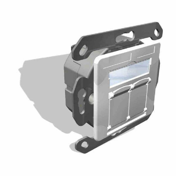 Presa WAEG6V 8 Lsa+ Da Incasso - RJ45 8 (8) Uscita Dati Cat.6 18870N1-image