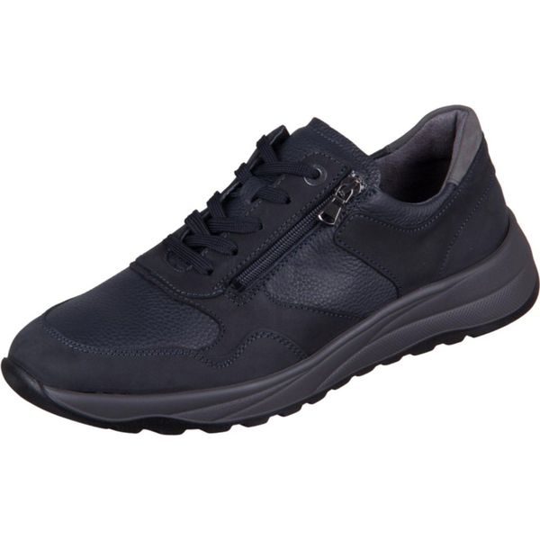 WaldläUfer K John Scarpa Sportiva Da Uomo Con Lacci In Blu, Misura 8,5-image