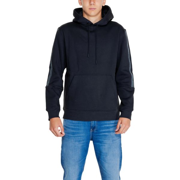 Calvin Klein Felpa Con Cappuccio In Pile Da Uomo Nero: Taglia - Xl Taglia: Xl-image