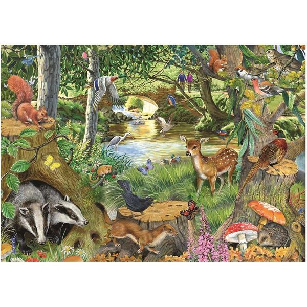 Casa Del Puzzle Riverside Glade 500 Xl Teile Landschaft-image