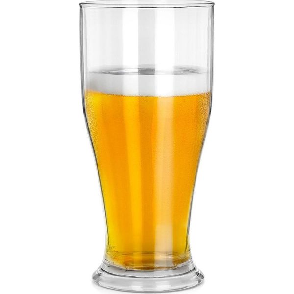 Boccale Da Birra In Plastica In Vetro Riutilizzabile Per Il Turismo Da Picnic Infrangibile-image
