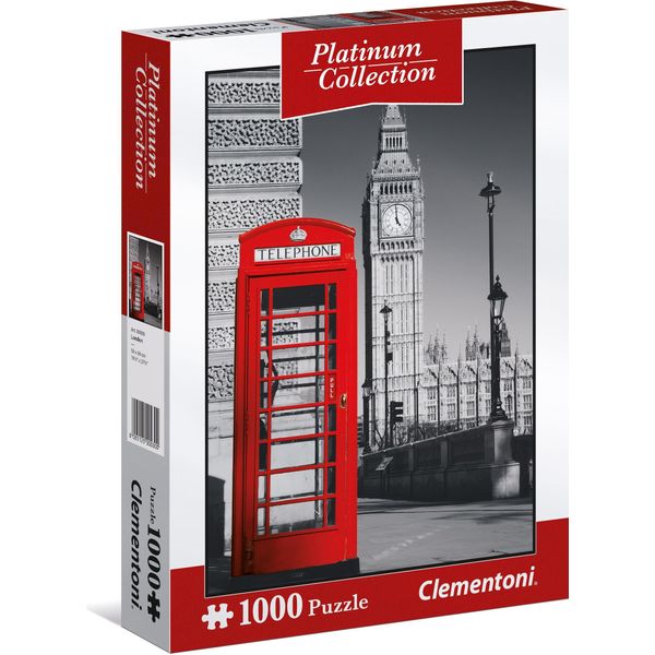Clementoni- Puzzle Platinum London 1000 Pezzi (39397) Clementoni-image