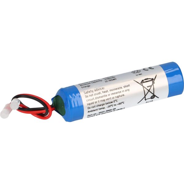 Ansmann 1S1P Akkupack 1X 18650 Kabel Li-Ion 3.63V 3500Mah X 3.63 V 3500 (2347-3008-20)-image