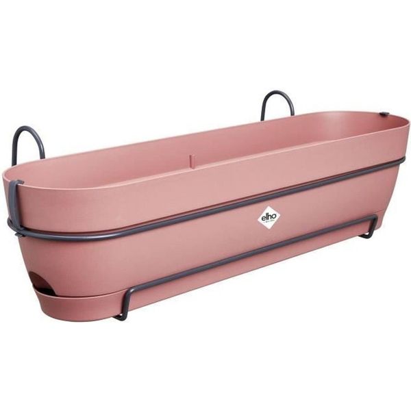 Elho® Vibia Campana Fioriera Rosa Cipria 70 Cm Con Supporto Allin1 - Plastica-image