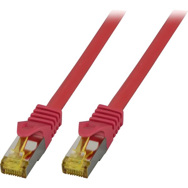 Efb MK7001.20R Efb RJ45 Patchkabel S/Ftp,Cat.6A,Lszh,Cat.7 Rohk.,20M,Rot-image
