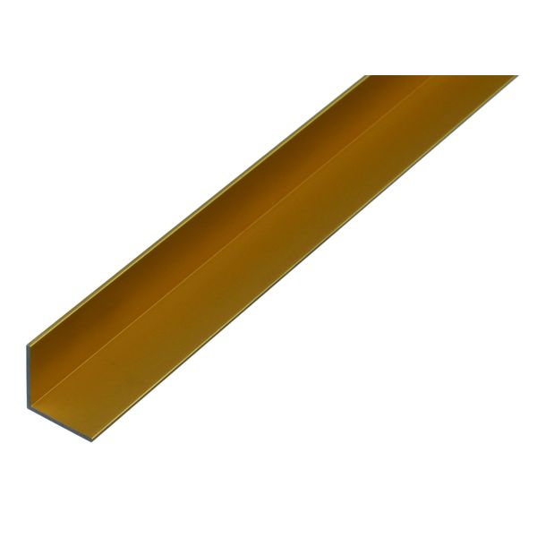 Alberts 473587 Profilo Angolare, Alluminio, Anodizzato Oro, 1000 X 25 X 25 Mm-image