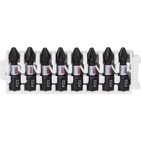 Pro Pozidriv Impact Bit, PZ2, 25 Mm, 8 Tlg.-image