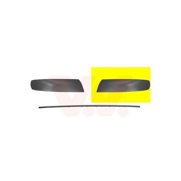 Van Wezel 5897583 - Oe 7H5807717 Copertura, Paraurti Anteriore Sinistro Per T5-image