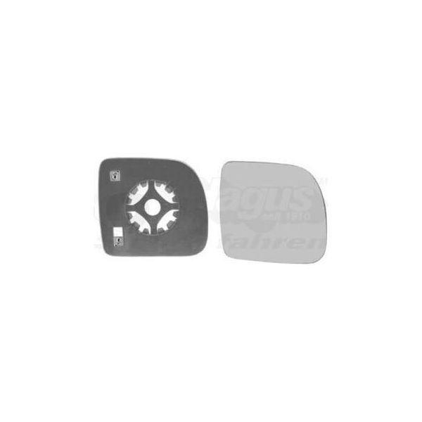 Van Wezel Specchio Retrovisore Esterno Destro Per Renault Kangoo (KC0/1) Convesso Riscaldabile 4310838-image