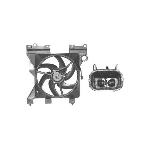 Van Wezel Ventola Radiatore 0956746 Per Peugeot Partner Combispace (5F)-image